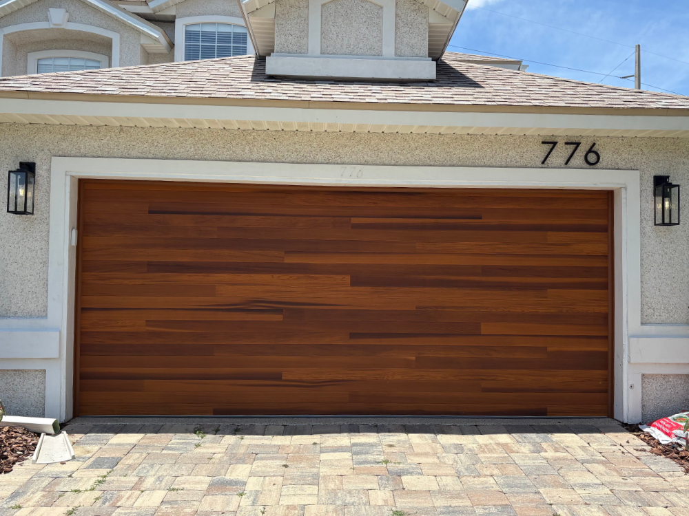 Garage door installed by Beachside Garage Doors in Palm Beach or Broward County, Florida