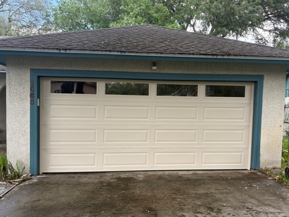 Garage door installed by Beachside Garage Doors in Palm Beach or Broward County, Florida