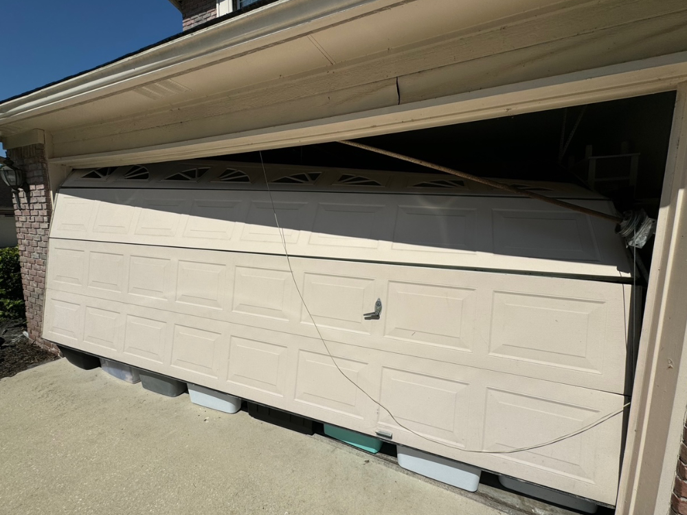 Garage door installed by Beachside Garage Doors in Palm Beach or Broward County, Florida